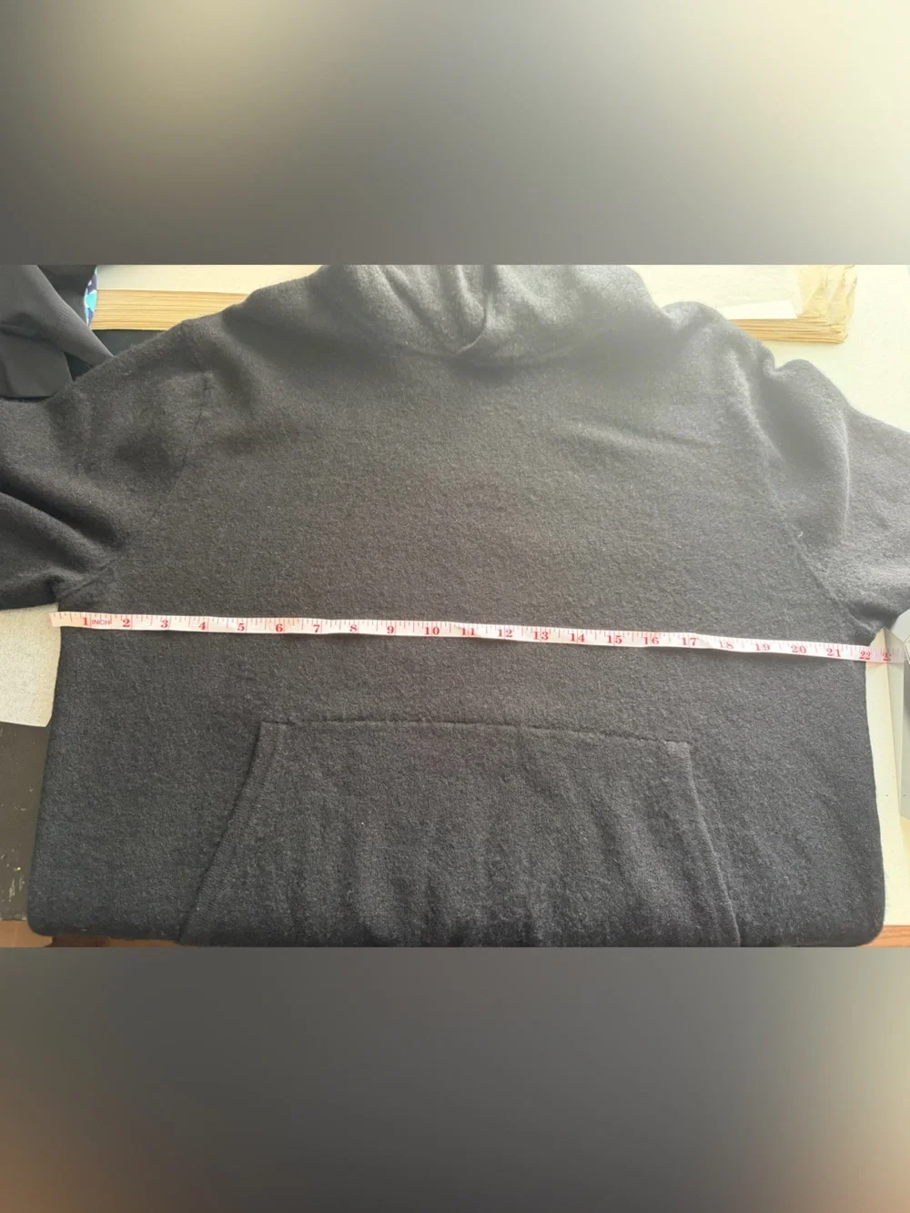 Banana Republic Cashmere Hoodie in black